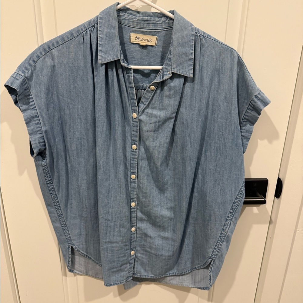 Madewell Light Blue Button Down Shirt
